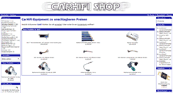 Desktop Screenshot of carhifi-shop.ch